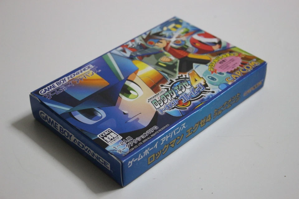 Mega ManRockman EXE 4 Tournament Blue Moon Nintendo Gameboy Advance w/ Chip - Image 3 of 4