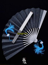 Titanium Alloy Folding Fan Chinese Style Portable Kung Fu Folding Fans 10''