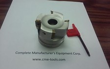 2-1/2" 90 degree indexable face mill, 1  diameter bore APKT Z-2526-4020