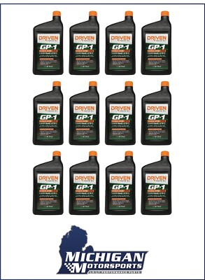 Driven GP-1 10W-30 Synthetic Blend High Performance Racing Oil 19306 - 12 Quarts