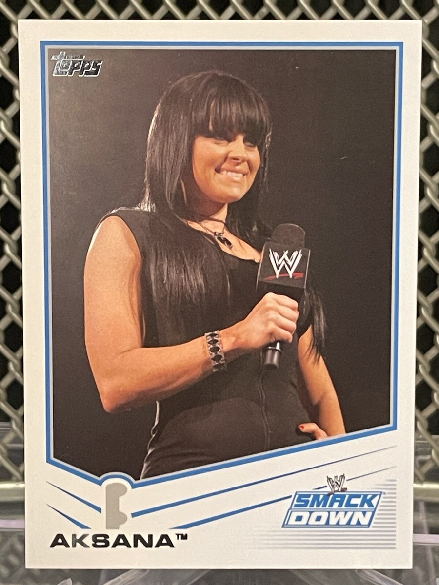Special激フェードDELTA USA製 VINTAGE WWEプロレス L 2013 Topps Aksana WWE Wrestling Card 1985 WWF #44 Hot Diva FCW AEW