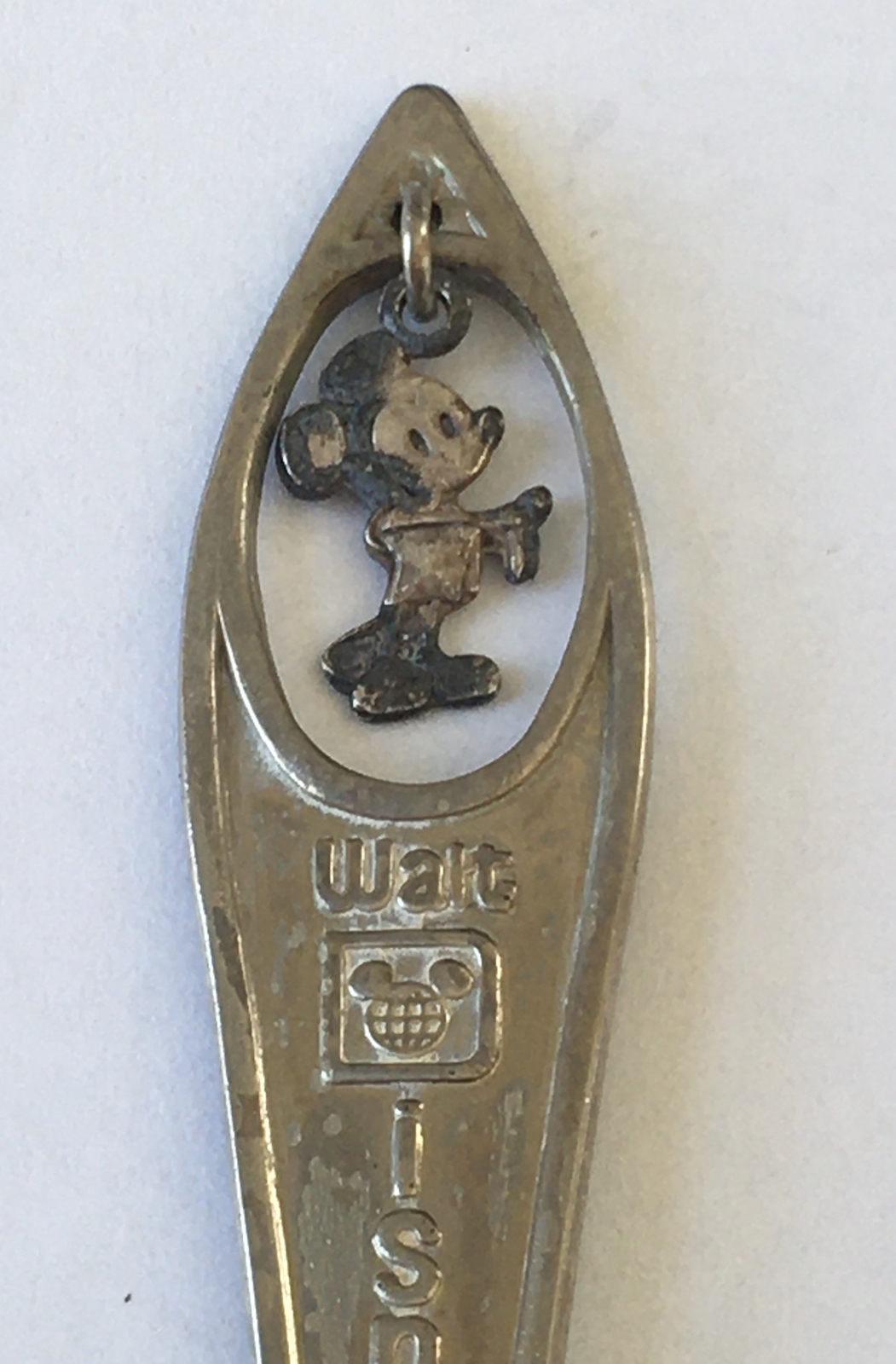 Vintage Mickey Mouse Collectible Souvenir Spoon from Walt Disney World
