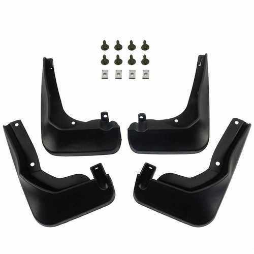 Genuine Splash Guards Mud Flaps For 2015-2021 Mercedes Benz C Class AMG T-Model - Picture 2 of 10