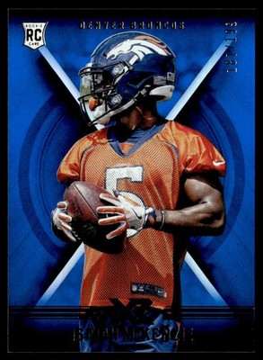 2017 Panini Xx Blue Isaiah McKenzie Rookie 187/199 Denver Broncos #182