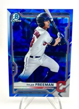 2021 Bowman Chrome Sapphire Tyler Freeman BCP-182 RC