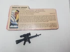 1985 Frostbite V1 Complete Accessory Set File Card G.I. Joe Vintage Figure Gun