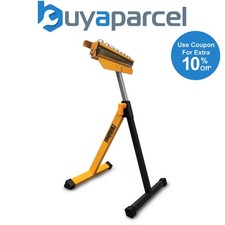 Toughbuilt TB-S210 3 in 1 Roller Stand Adjustable Material Stop Support Stand