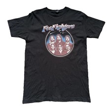 Foo Fighters Band T Shirt Concrete And Gold World Tour Double Sided Black Size M