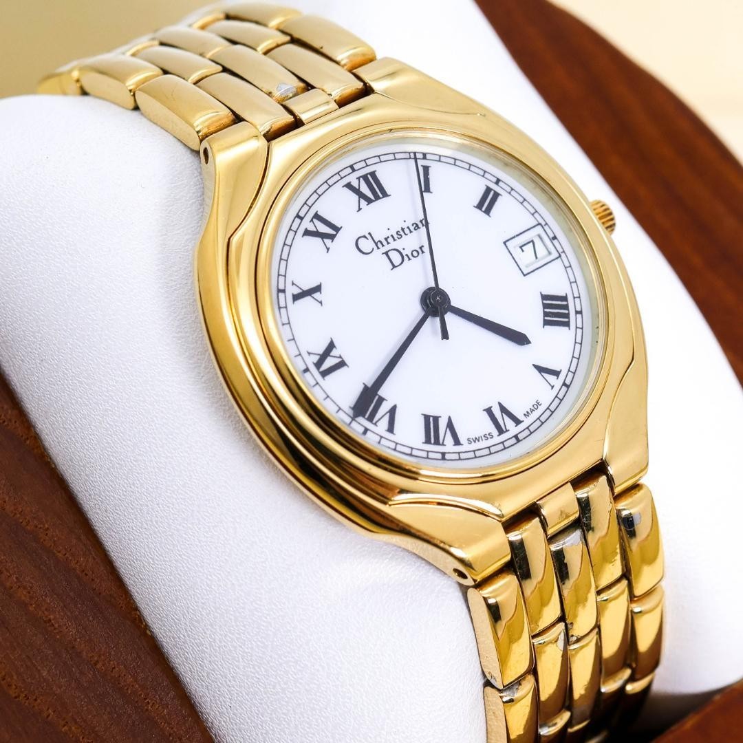 CHRISTIAN DIOR 2856 Men's Analog Quartz Watch Classical Roman Date