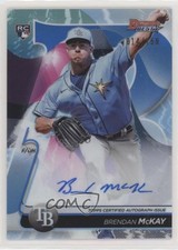 2020 Bowman's Best of Blue Refractor 14/150 Brendan McKay #B20-BM Auto 2f9