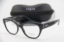 NEW VOGUE VO 5527 W44 BLACK AUTHENTIC EYEGLASSES 52-17