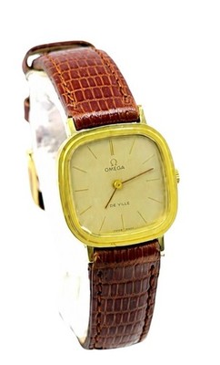 Omega De Ville Cal. 625 Ref 5110471 TV-Screen Design Handaufzug Damenuhr um 1974