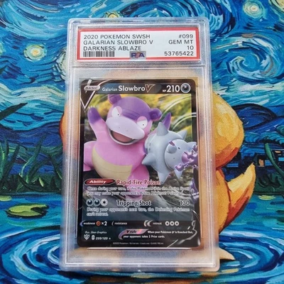 galarian slowbro pokemon card Galarian Slowboro V