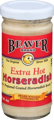 Beaver Horseradish Xhot 4 OZ Pack Of 12