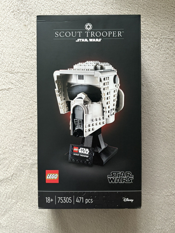LEGO Star Wars 75305 Scout Trooper Helmet Collection New Sealed Retired