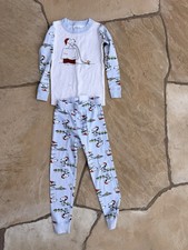 Hanna Andersson Snoopy Christmas   Long Pajamas, 100 Cm, 4 Organic Cotton