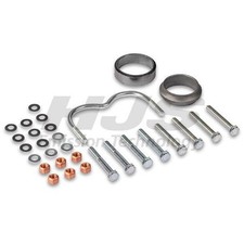 1x Montagesatz, Katalysator HJS 82 13 2454 passend für