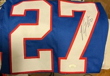 Giants Rodney Hampton Signed Custom Jersey (JSA, Size XL)
