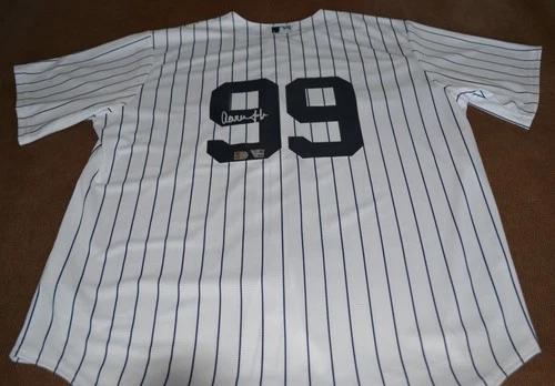 Aaron Judge New York Yankees Autographed Nike Replica Jersey MLB Authentication