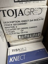 Toja Griglia Pergola Palo Ringhiera da Parete, Modulare 2x4 Pali in Legno, Quantità 8