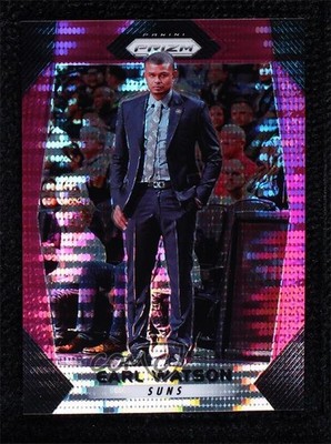 2017-18 Panini Prizm Pink Pulsar Prizm 9/42 Earl Watson #70 oh5
