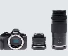 Canon Digital Camera EOS R50 with RF-S 18-45mm & 75-300mm Lens 4K 24.2MP C Grade