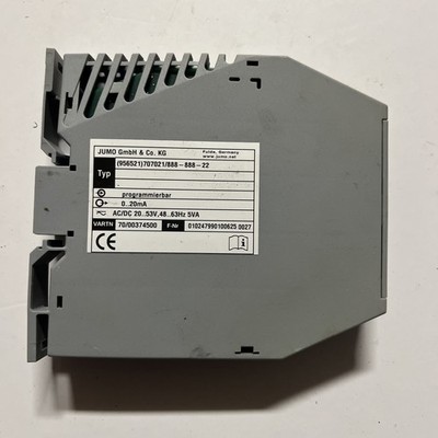 JUMO DTRANS T02 PCP PROGRAMMABLE (956521)707021/888-888-23