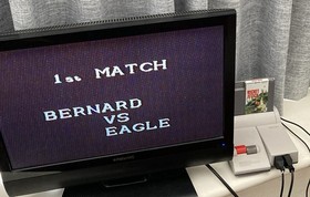 NES ~ RACKET ATTACK ~ Tennis Nintendo Game NES-RE-AUS Game Cart Only Pal A