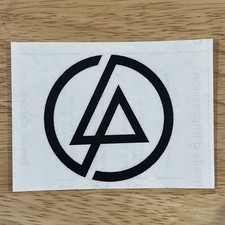 Linkin Park Clear Sticker Square Transparent Background 3.5x2.75 Inch