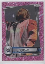 2025 Topps Chrome WWE Pink Shimmer Refractor Andrade Cien Almas Andrade #29 1fa4