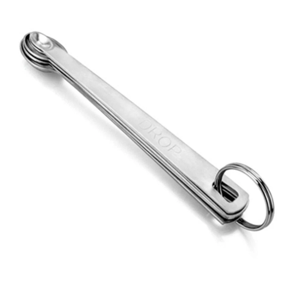 5Pcs Steel Mini Set Dash Pinch Smidgen Norpro Measuring US S3 Spoons M7I6 Z L1J2 - Image 4 of 4