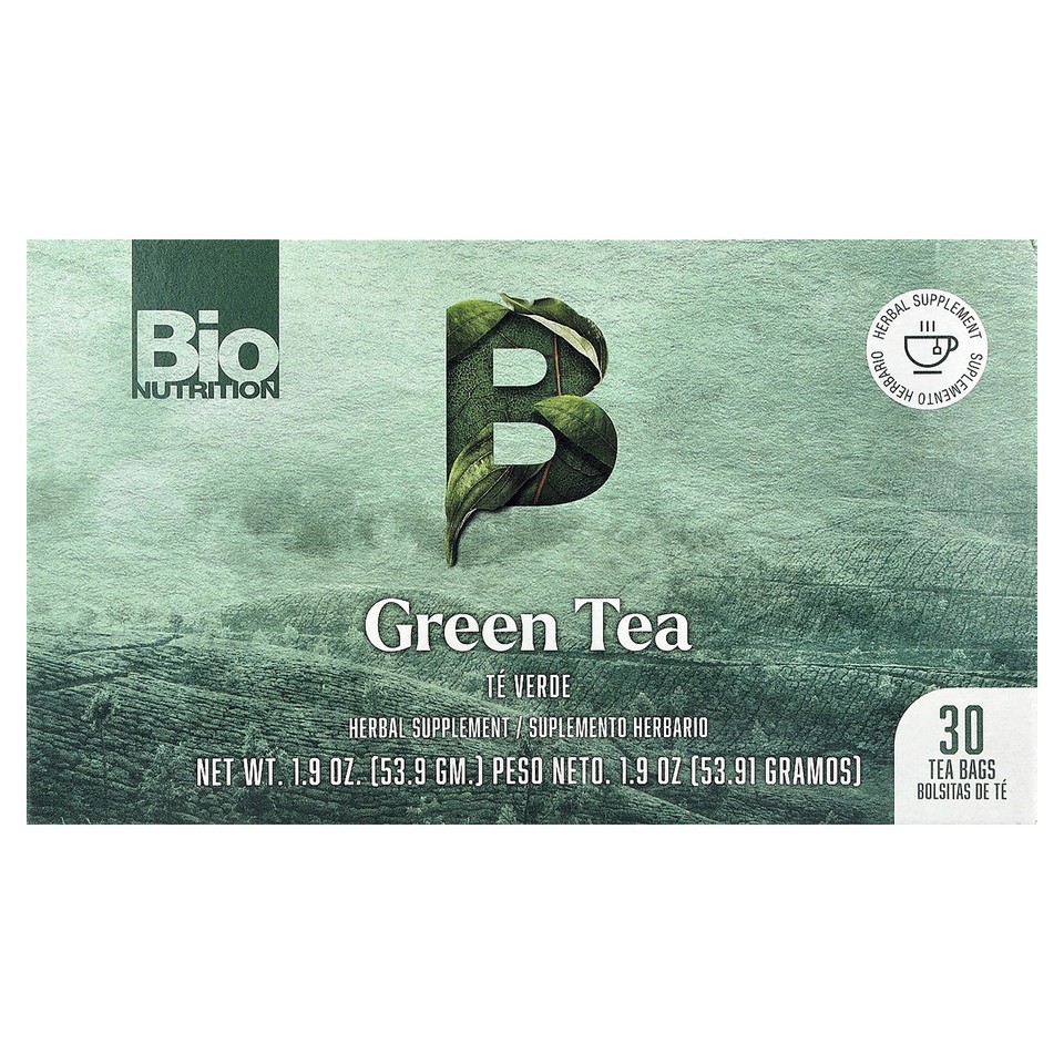 Green Tea, 30 Tea Bags, 1.9 oz (53.9 g)