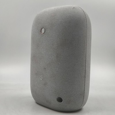 Google GXCA6 Nest Audio Smart-Lautsprecher Gebraucht Funktionierend Hellgrau