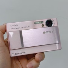 Pink Sony Cyber-shot DSC-T10 7.2MP 3x Optical Zoom Digital Camera Test Working