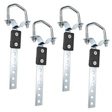 Heavy Duty Muffler Exhaust Hangers, Heat Resistant Flexible Swivel 4 PCS
