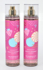 BATH BODY WORKS FRUITY SHERBET SCOOP FINE FRAGRANCE MIST 8 OZ SET OF 2
