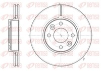 2X Remsa Bremsscheibe 6683.10 FüR BR0 Clio CR0 Renault KR0 Dacia Nissan 259,8Mm