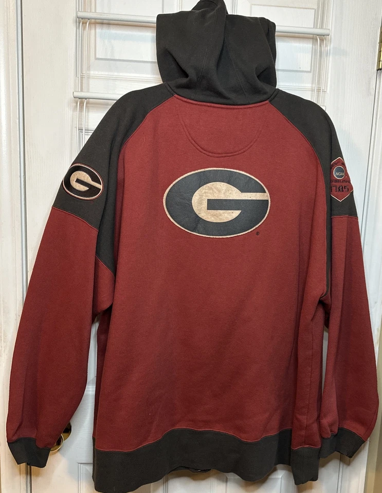 NCAA Georgia Bulldogs VF Imagewear Full Zip Track Jacket 2XL - Image 2 of 4