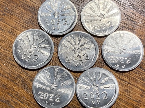 2022-VV Cottonwood, AZ Aluminum Tokens! - 106 Minted! - Free Shipping! - Foto 8 di 8