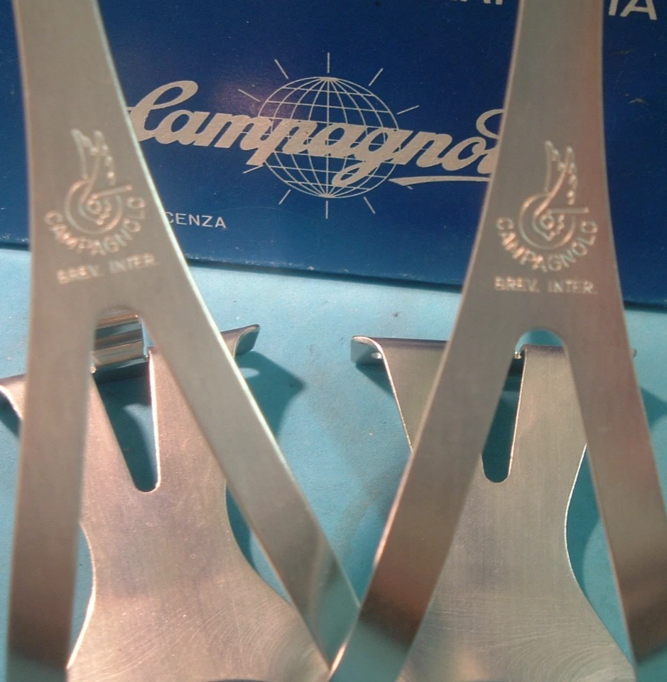 Campagnolo SL Pinzas de Puntera Grandes Aleación Carretera/MTB NUEVAS/NOS De Colección-Como Nuevas en Caja Foto 3 de 4