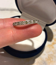 New Beginning Vows | (Very) Old Vintage Sterling Eternity Ring | Restored | Q