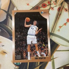 1998-99 Topps Basketball Dirk Nowitzki Rookie Card #154 -0003. rookie card picture