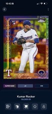 2025 Topps Bunt DIGITAL Gilded Kumar Rocker