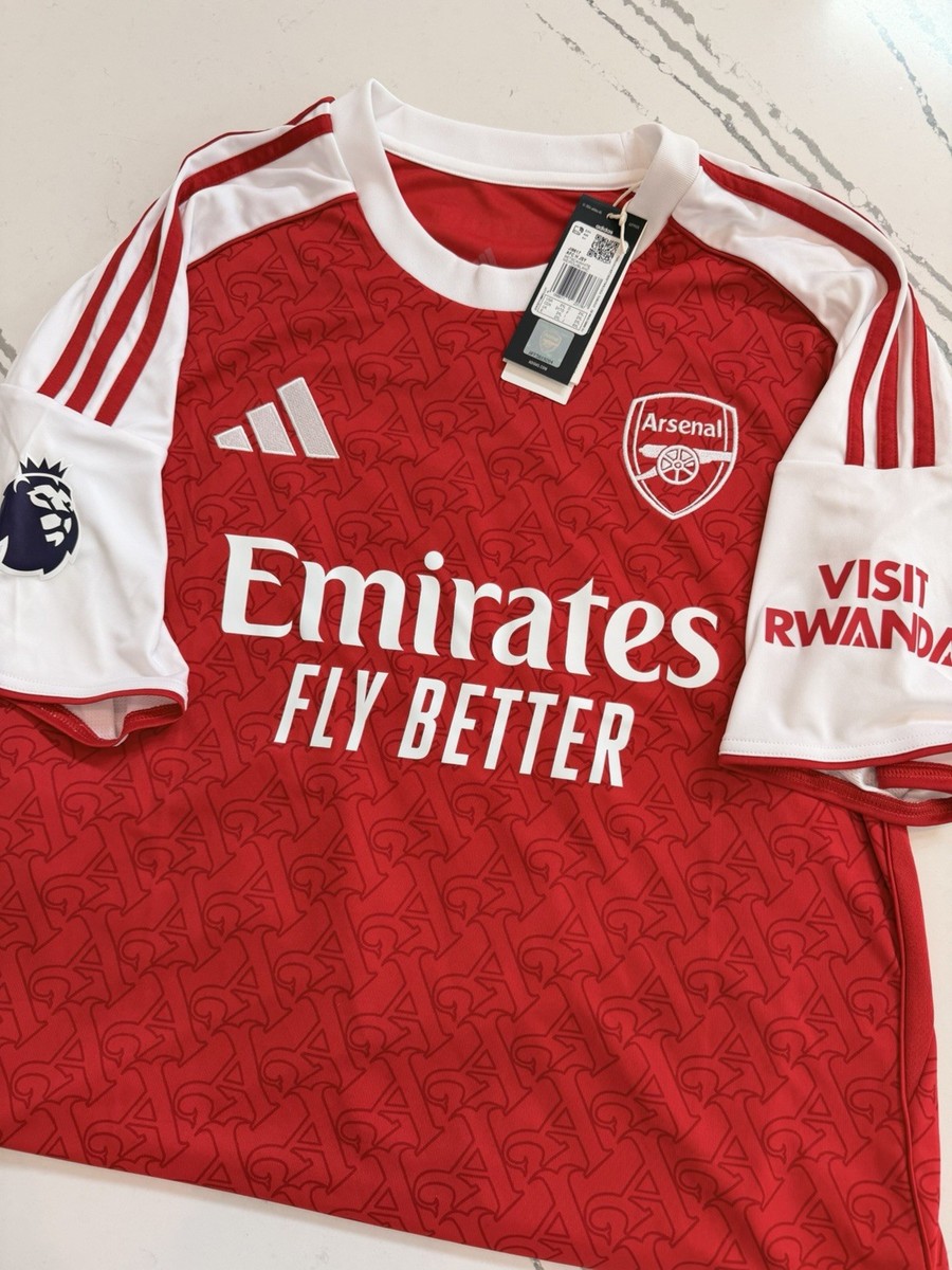 Arsenal Jersey Home Shirt 2025/26 BNWT Eze 10 EPL Size 2XL Premier