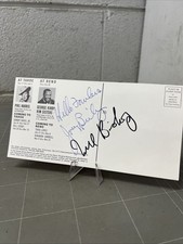 ORIGINAL LAS VEGAS HARRAHS JOEY BISHOP CASINO FLYER 1966 SIGNED BRAT PACK ART