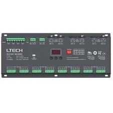 LTech LT-932 DMX512 32 Channel RGBW Decoder, RJ45 5Pin XLR, 3Pin XLR, Phoenix