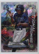 2021 Bowman Positional Promise Atomic Refractor /150 Xavier Edwards #POS-XE 16s2