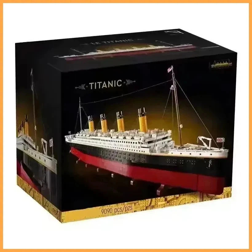 Titanic Cruise Ship Blocks – Challenging Model Set for Adults & Kids Gift