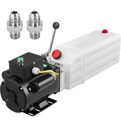 Uimoso 6L Hydraulic Power Unit for Car Lift, 220V, 50-60Hz, 1 Phase, 2750 PSI