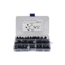 50PCS M6x16mm Rack Mount Cage Nuts Screws Bolts Kit For Server Shelf Cabinets